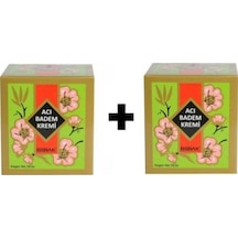 Bebak Acı Badem Bakım Kremi Kavanoz 2 x 70 G