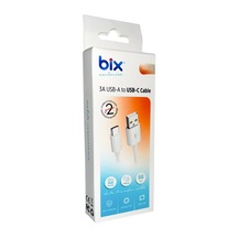 Bix BX-UC03C 3A Type-C 1M Data Şarj Kablosu