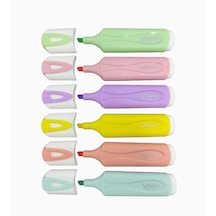 Çantalimanı-Maped Fosforlu Kalem Pastel 6 Renk