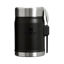 Stanley The Legendary Food Jar + Spork .4l / 14oz Siyah 2.0