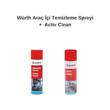 Araç İçi Temizleme Spreyi + Activ Clean