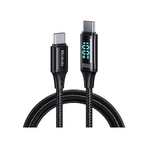 Mcdodo Ca-1100 100w Type-c To Type-c Dijital Ekran Sarj Kablosu 1.2m