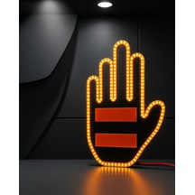 El İşareti Led Işık 176 Led Amber Diğer