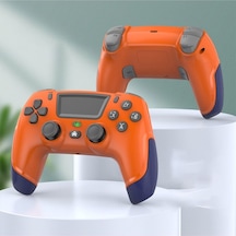P06 Elite Ps4-ps3-pc-steam-nintendo Swıtch-Apple Uyumlu iOS -android Programlanabilir Oyun Kolu Turuncu