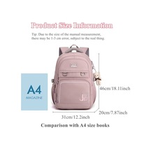 Luckydog Geçirmez Kadın Okul Sırt Çantası, Dizüstü Bilgisayar, Panda Süsü-480 Çok Renkli Çok renkli