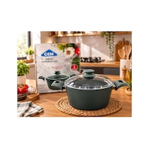 Forge Yeşil 24 Cm İderin Tencere Haki - 936543672 Haki