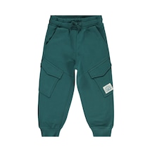 Civil Boys Basic Kargo Cepli 2-5 Yaş Eşofman Altı - Yeşil Koyu Yeşil