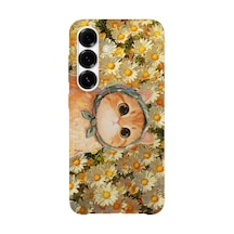 Samsung Galaxy A15 Uyumlu Baskılı Şeffaf Telefon Kılıfı Koleksiyon: Kawaii Cat 2