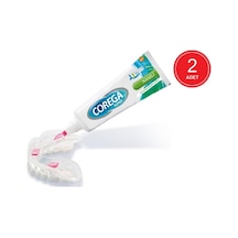 Corega Super Naneli Diş Protezi Yapıştırıcı Krem 2 x 40 G