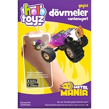 Holotoyz Tattoo Metal Mania Ar Uyumlu Geçici Dövme