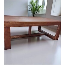 Ela Woodworking Watson Orta Sehpa 120x80 Fındık Kabuğu Çok Renkli
