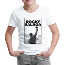 Rocky Balboa - Win Beyaz Çocuk Tshirt
