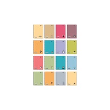 A4 Dazzle Spiralli Pastel 60/4 Okul Defteri