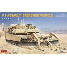 Rfm 5011 1/35 Ölçek, M1 Abv Mayın Temizleme Aparatlı, Taarruz İhlal Tankı, Plastik Model Kiti-55492