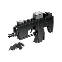 Jzcat Yapı Oyuncakları Alt Makineli Tüfek Çocuk Modeli-Pdqx01