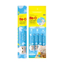 Me-o Creamy Treats Tavuk Ve Ciğerli Kedi Ödül Maması 4 X 15 Gr