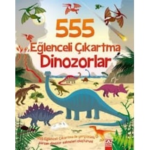 555 Eğlenceli Çıkartma - Dinozorlar