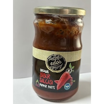 Edos Organik Tuzsuz Biber Salçası 650 G