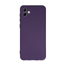 Samsung Galaxy  Uyumlu,  A04 Kılıf First Silikon - Mor