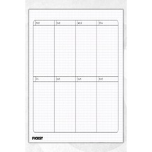Yapılacaklar Listesi - A4 - 30 Sayfa - To Do List - Checklist - Kontrol Listesi - Planlayıcı - 4009 Çok Renkli