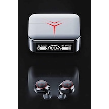 Bluetooth Kulaklık Bluetooth Bağlantılı Powerbankli Yeni Nesil Kulaklık Siyah - Gri