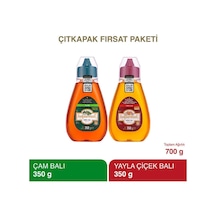 Balparmak 2'li Çıtkapak Fırsat Paketi Çam Balı 350 G + Yayla Balı 350 G