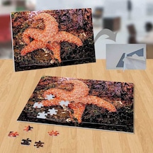 Deniz Yıldızı, Hayvan, Deniz, Doğa 99 Parça Puzzle Yapboz-p133