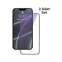 Baseus İphone 13 Mini 0.3mm Full Çerçeve Cam Ekran Koruyucu 2 Adet- 5775