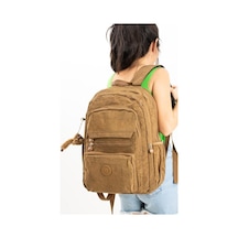 Baginn Unisex Sırt Çantası Hafif Yağmur Geçirmez Klinkır Kumaş Laptop Bölmeli Seyahat Çantası 43 30 Cm 001
