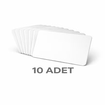 Rfgate Nfc Dijital Kartvizit Ntag215 Beyaz - 10 Adet