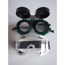 Kaynakçı Gözlük Seti - 2 Li