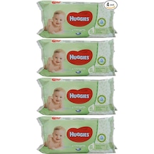 Huggies Aloe Veralı Doğal Bakım Mendilleri 4lü