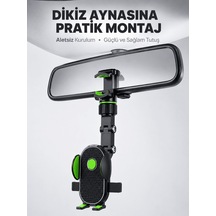 Shnstore Dikiz Aynasına Takılan Telefon Tutucu Ayarlanabilir Çok Yönlü Araç Aksesuarı Yeni Nesil Shntknd0720 Ev Ve Yaşam Ev Ve Yaşam Xml Araç İçi Telefon Tutucu Xml