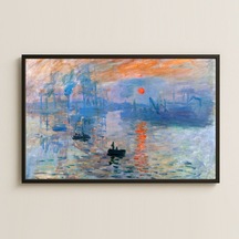 Monet Gün Doğumu İzlenim Uv Baskı Pvc Tablo