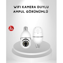 Akıllı Duylu 360 Güvenlik Kamerası Ptz Özellikli Uzaktan Kontrollü Akıllı Kamera
