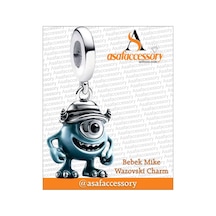 Bebek Mike Wazovski Charm Asafaccessory Mavi