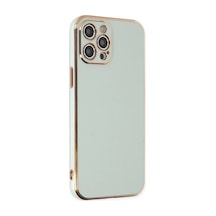 Apple Apple Uyumlu iPhone 12 Pro Max Kılıf Volet Silikon - Açık Yeşil 0.2M-Çok Renkli