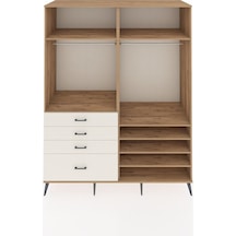 Kronos Gardrop 7 Raflı 4 Çekmeceli 2 Askılı 176x59x221 Çam-çam/aytaşı Çam/aytaşı