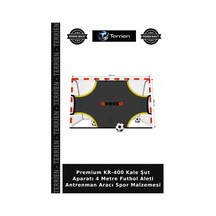 Premium Kr-400 Kale Şut Aparatı 4 Metre Futbol Aleti Antrenman Aracı Spor Malzemesi Belirtilmemiş