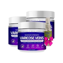 Varicose Veins Purple Bakım Kremi 100 Ml X 3 Adet + Çörek Otu Yağı 30 Ml