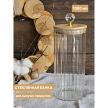 1000 Ml Cam Kuru Gıda Kavanozu 389725129