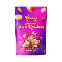 Freeze Dried Muz Ve Çilek Mix 20 G