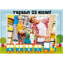 23 Nisan Çocuklara Özel Fotoğraflı Kişiye Özel Puzzle