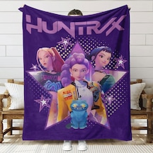 Huntrix K-pop Baskılı Battaniye Kanepe Ve Yatak İçin Flanel Örtü Anime Teması Snt047 150+200cm Snt047 Snt047 Snt047 Diğer