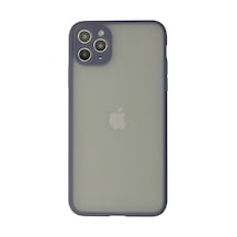 Apple Apple Uyumlu iPhone 12 Pro Kılıf Montreal Silikon Kapak - Gri