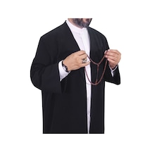 Akıncı Tekstil Namaz Cübbesi Buhara Yaka Siyah