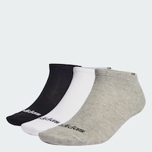 Adidas İnce Lineer Bileksiz 3'lü Unisex Çorap Ic1300 Çok Renkli