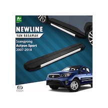 S-dizayn Ssangyong Actyon Sports Newline Aluminyum Yan Basamak 203 Cm 2007-2018 A+ Kalite