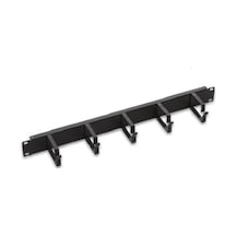 AGER 1U Yatay Organizer Siyah 5 Metal Kancal   AA-5KN01U19-A-S1