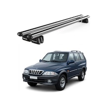 Pençe Ssangyong Musso 1996-2005 Uyumlu Gri Ara Atkı 135cm Port Bagaj Tavan Barı